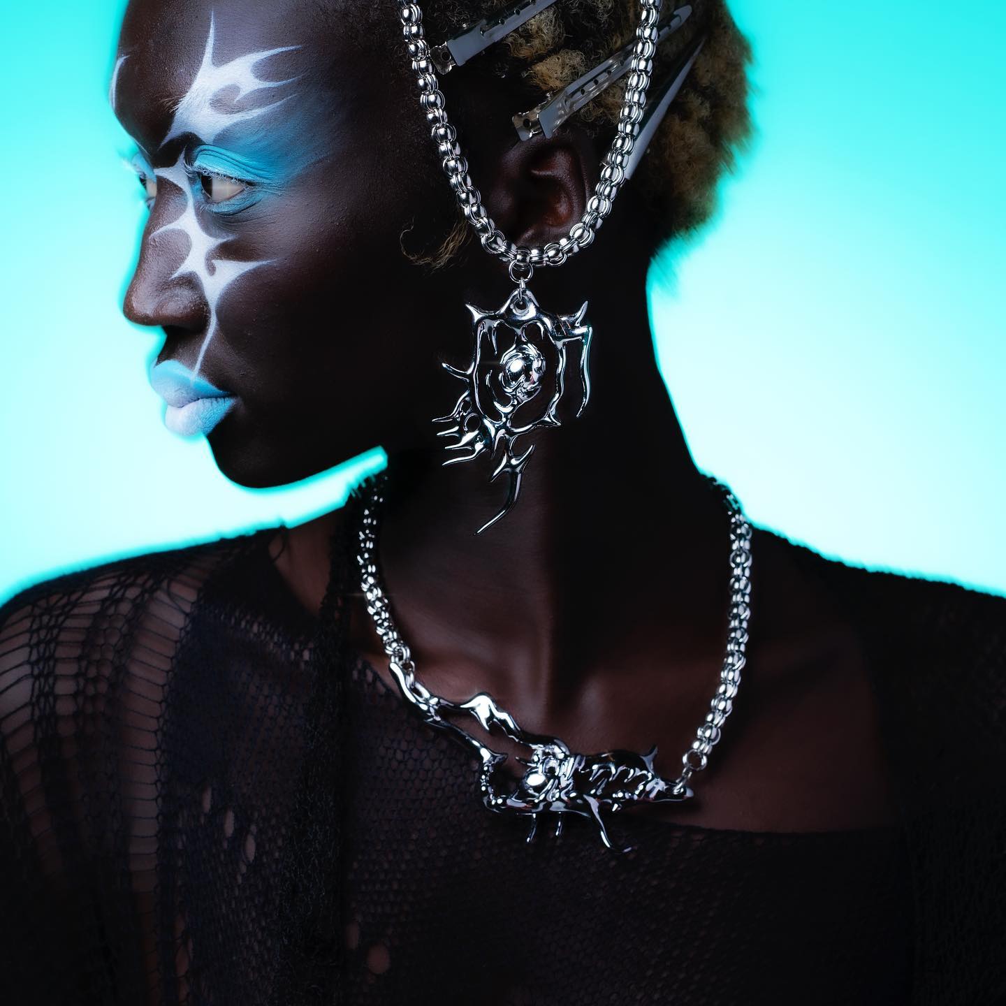 Navy siren collection necklace 04