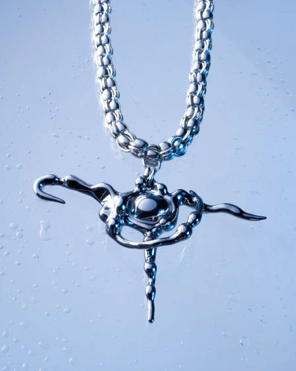 Navy Siren Collection Necklace 07